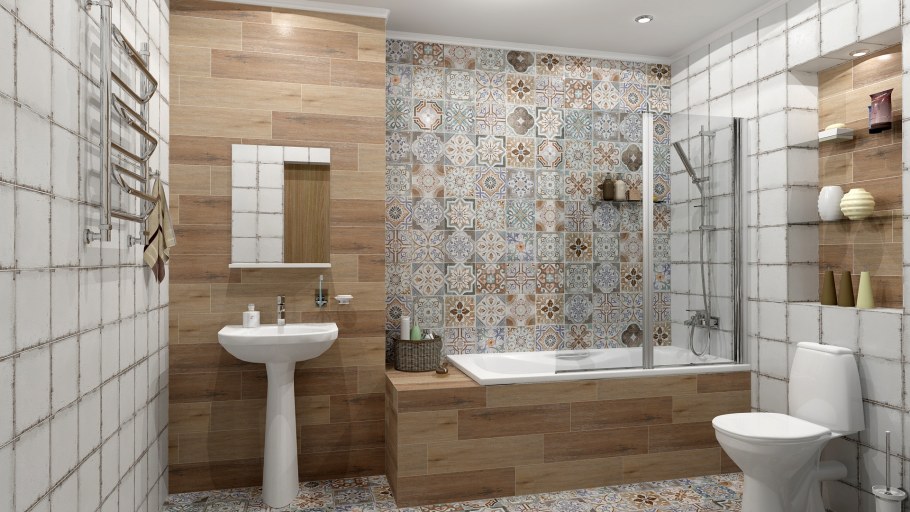 Плитка Vives Vodevil Octogono MUSICHALLS Multicolor