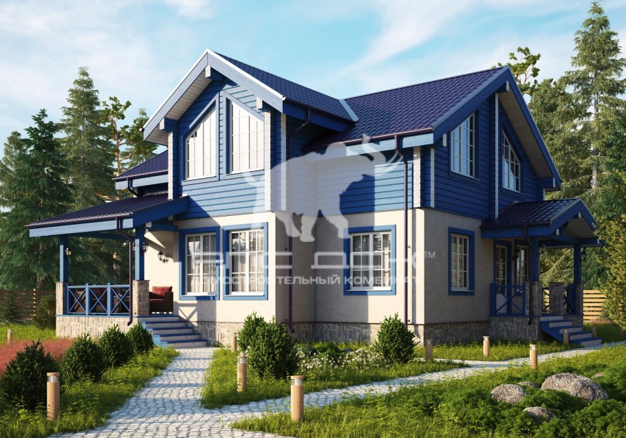 Фасады деревянных домов