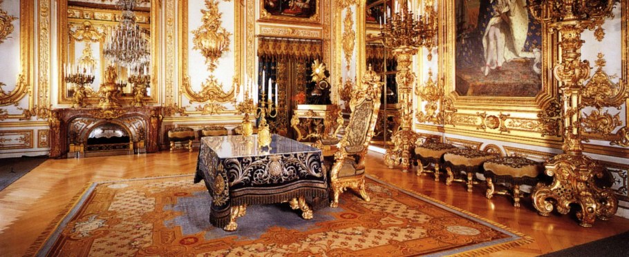 Интерьеры Версаля эпохи Людовика XIV