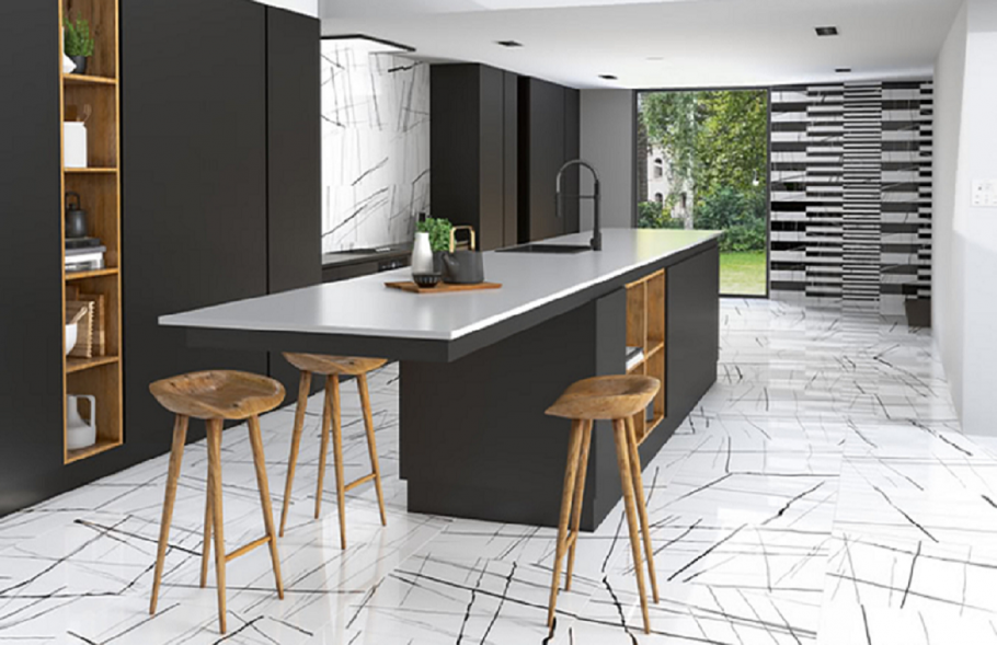 Керамогранит Moonlight White Polished Rect. 75x75