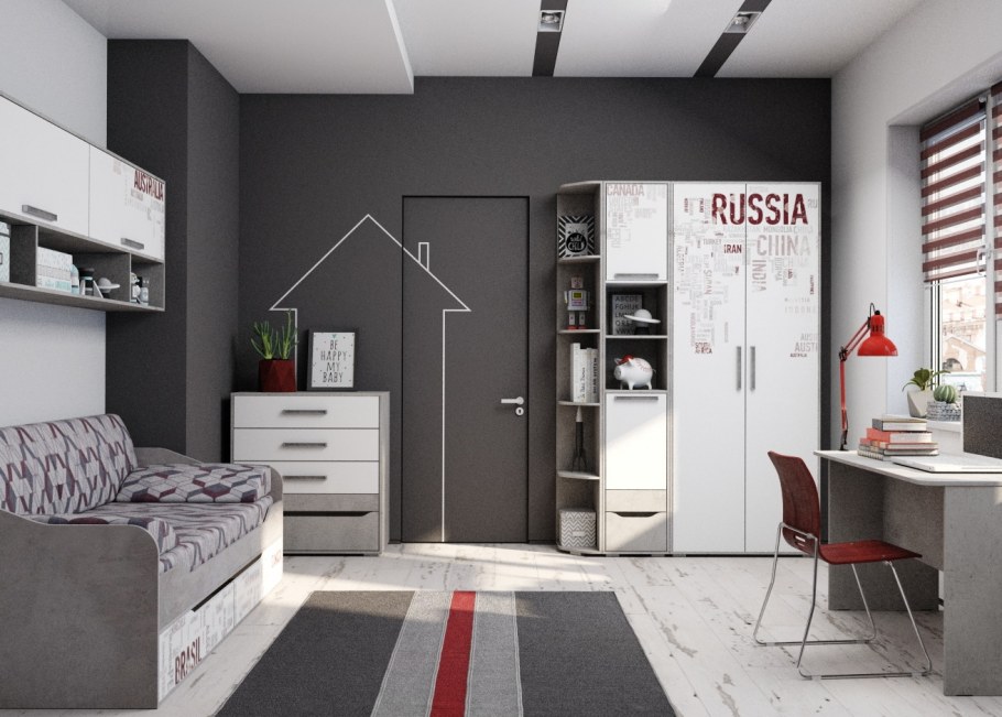 SV мебель грей детская