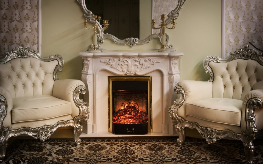 Камин рококо