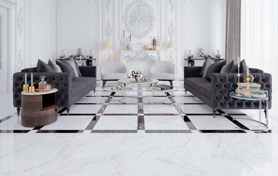 Плитка Lazzaro Pearl w m 30x90 r Glossy 1