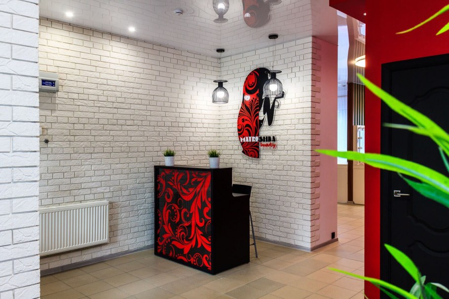 Венецианский кирпич в интерьере