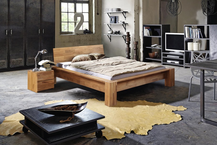 Кровать лофт 160 дуб Кельтик