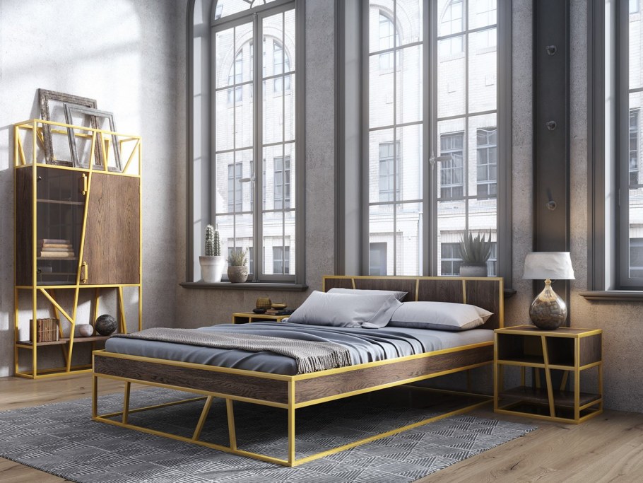 Кровать лофт 120х200