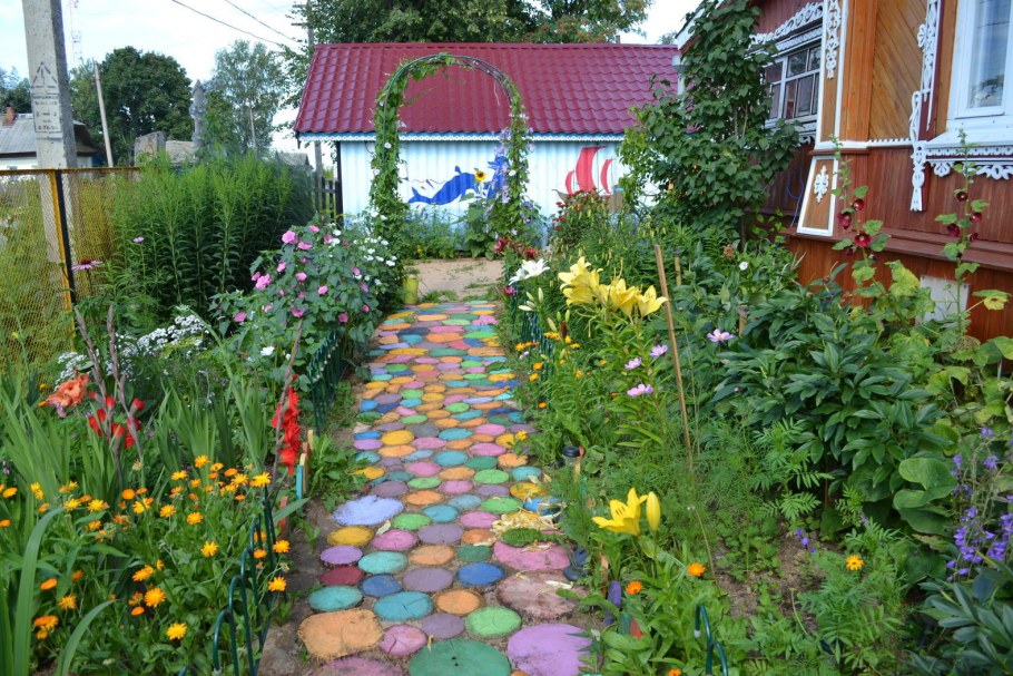 Палисадник на даче