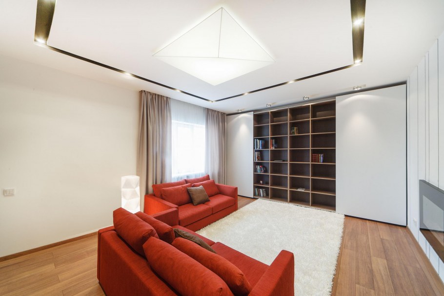 Интерьер жилого блока