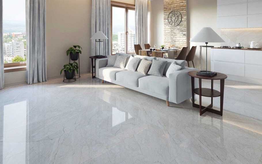 Керамогранит Palacio Majestic White Polished