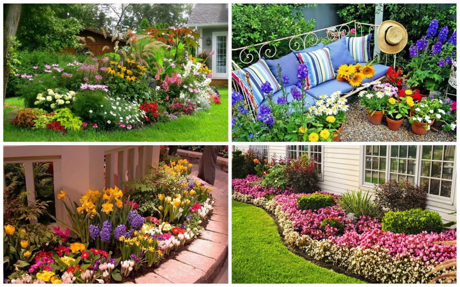 Садовые клумбы