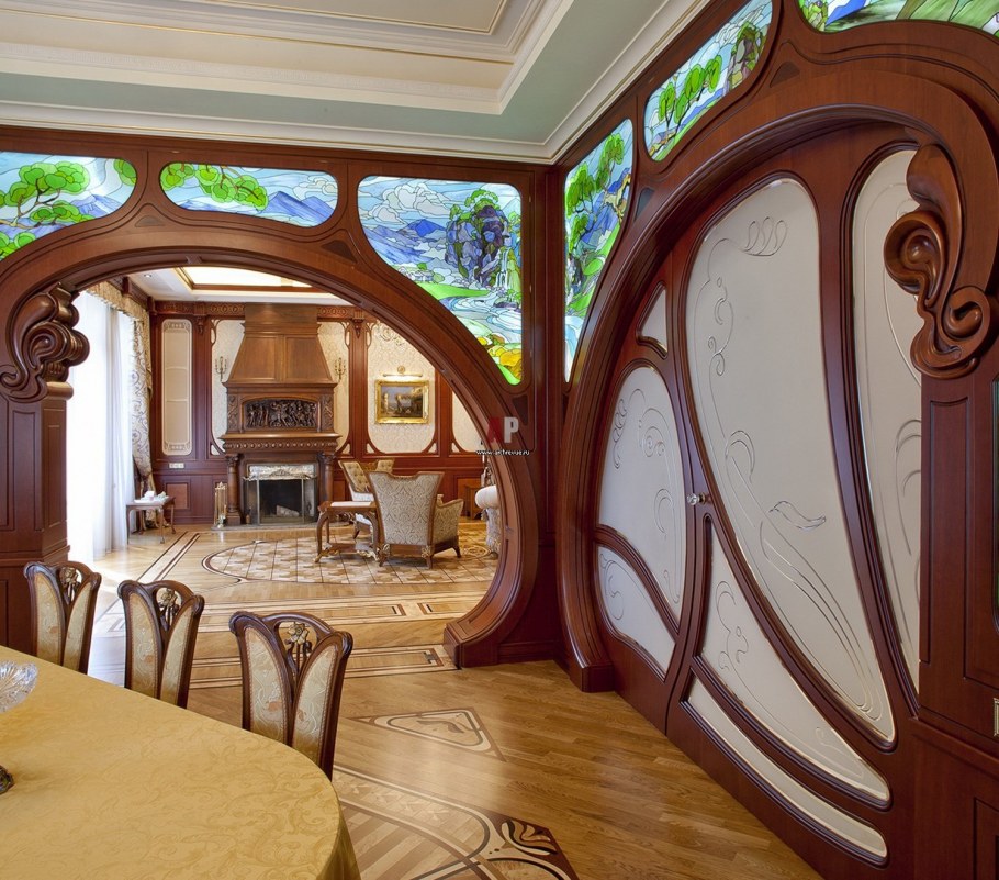 Стиль в интерьере Модерн ар-нуво