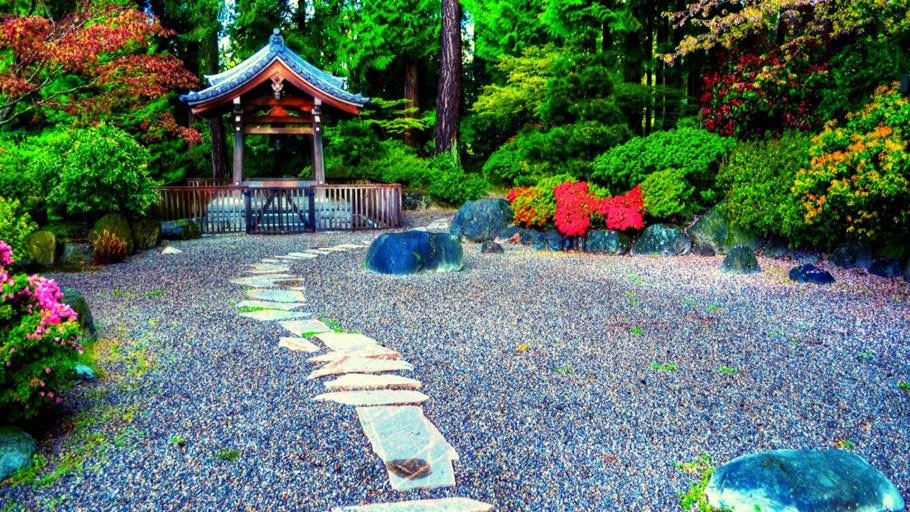 Парк Клингендаел-японский сад