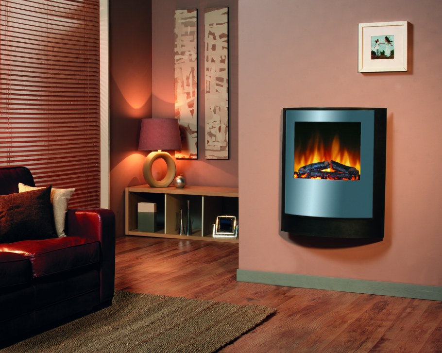 Электрокамин в гостиной