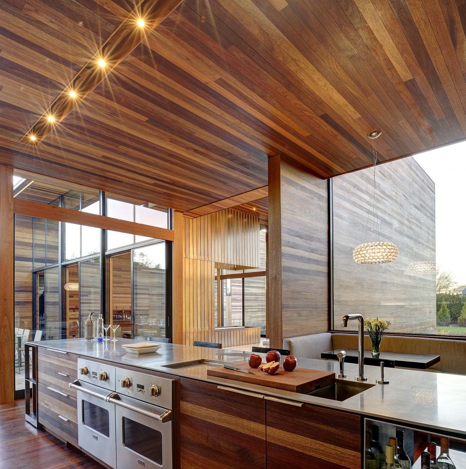 Планкен лиственница мансарда