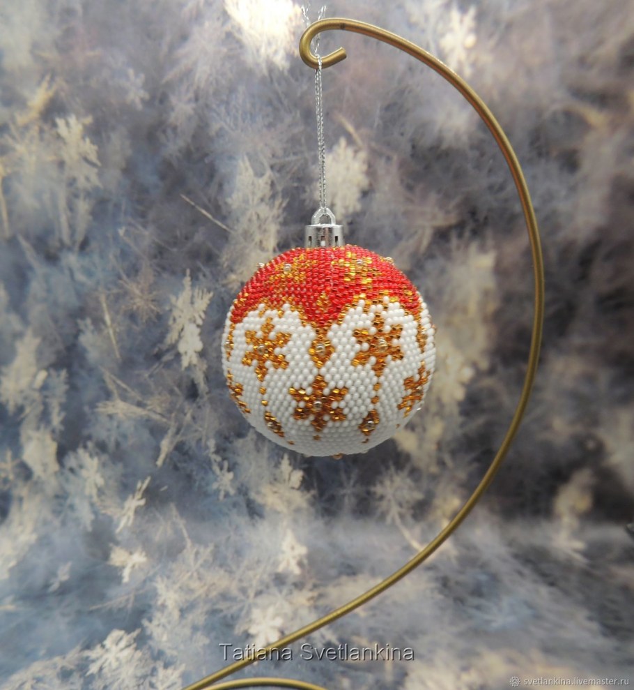 Елочные игрушки из фетра