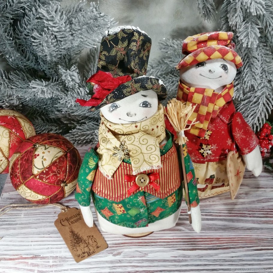 Игрушки на елку своими руками