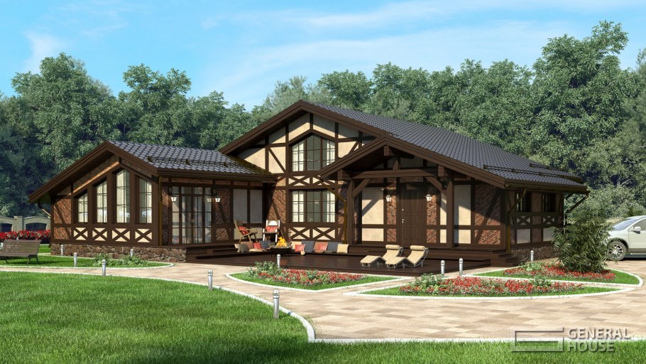 Проект дуплекс Шале