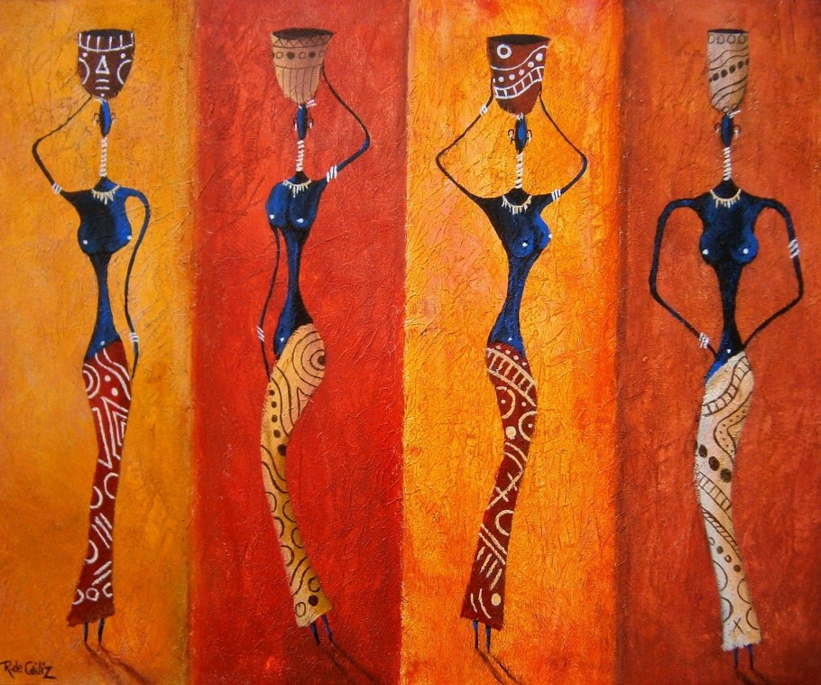 Декор в африканском стиле