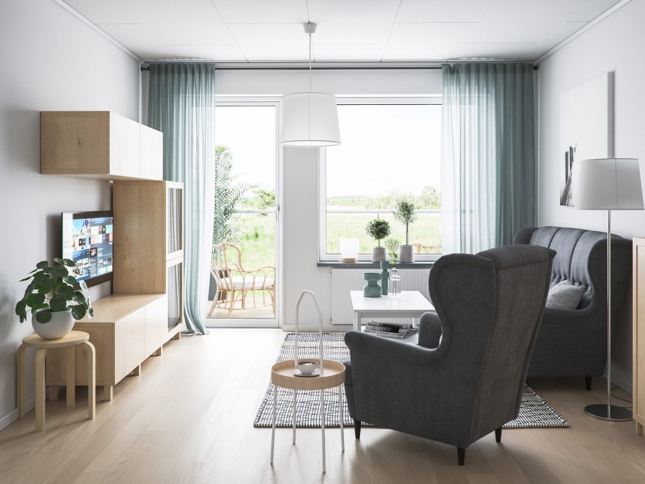 BOKLOK ikea Skanska планировка