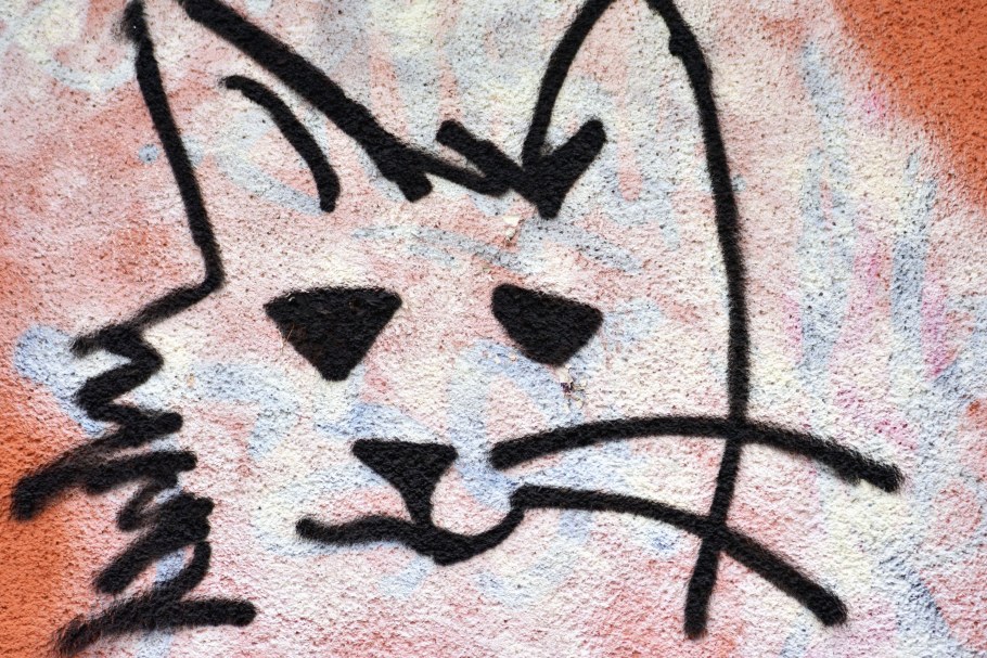 Рисунки баллончиком на стенах легкие