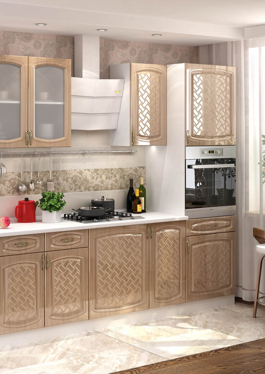 Кухня Сити анегри модульная