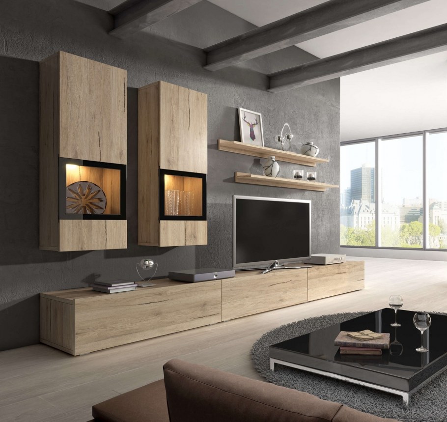 Стенка дуб Сан Ремо