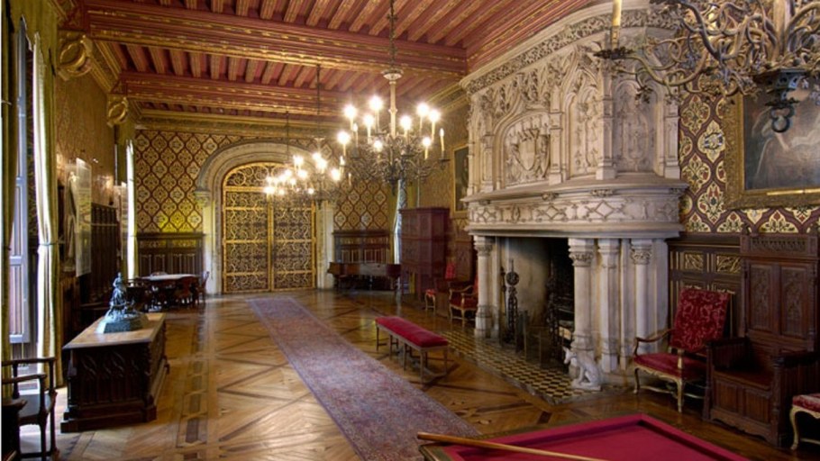 Шато Тьерри замок внутри