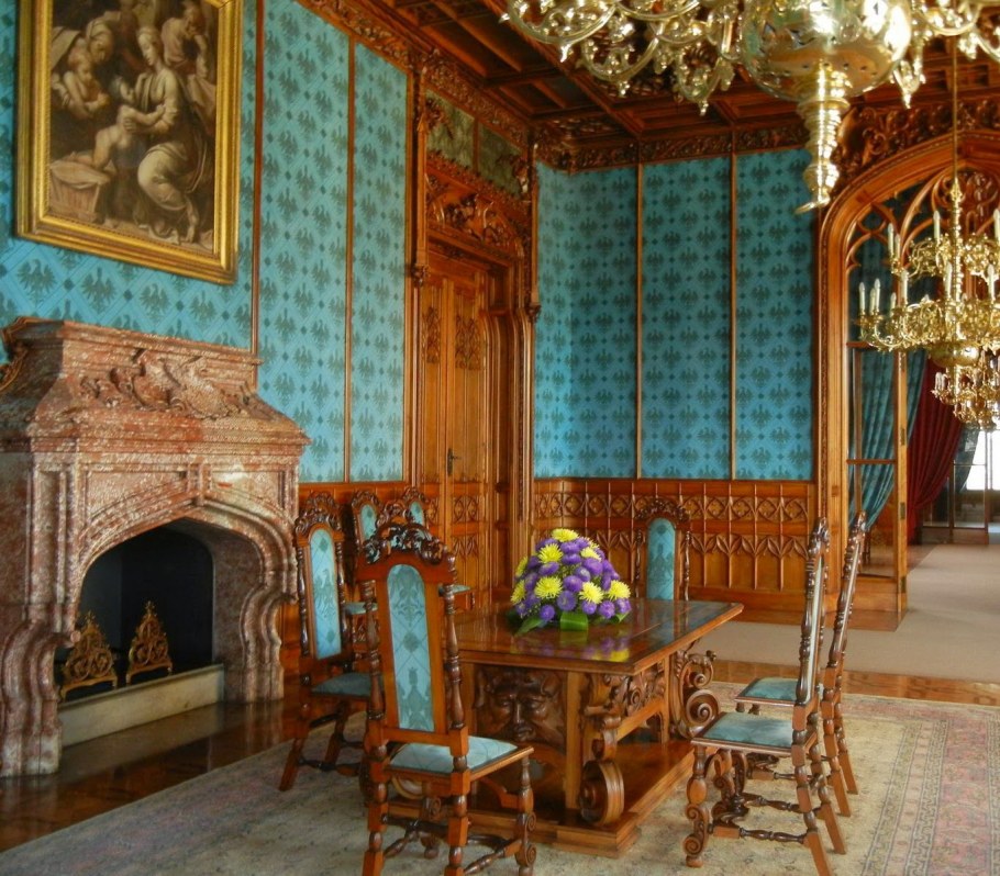 Замок Леднице интерьеры