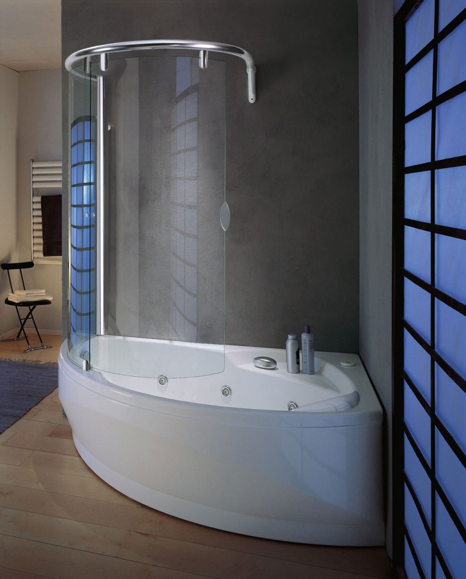 Jacuzzi полукруглая кабина