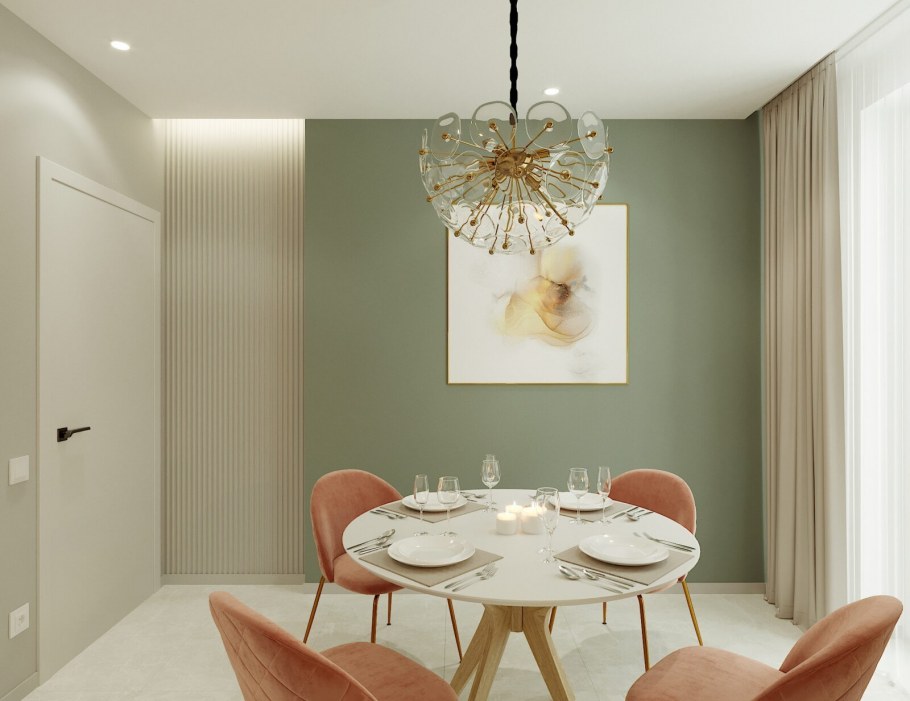 Дизайн квартиры Аквамарин