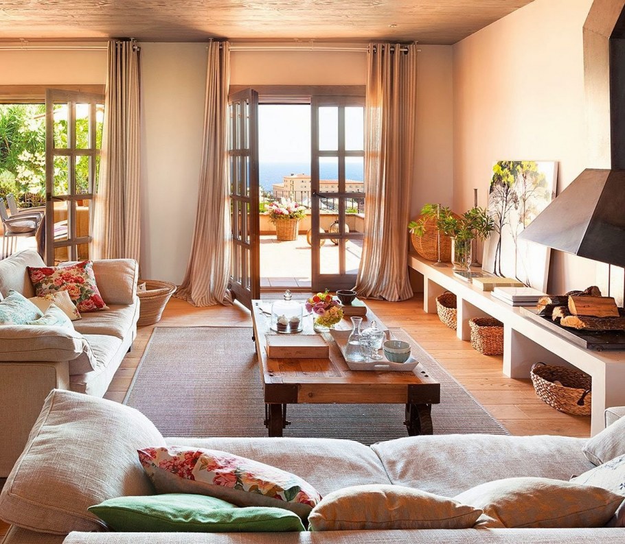 Уютные интерьеры домов