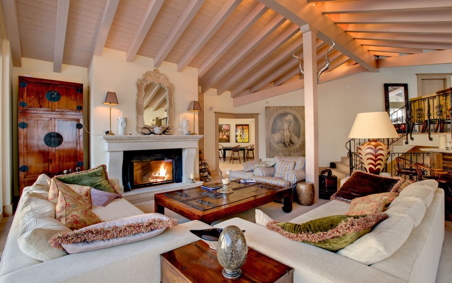 Уютный интерьер дома