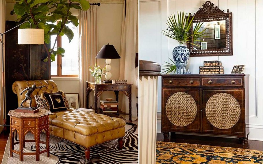 Колониальный Ethnic Style Interior