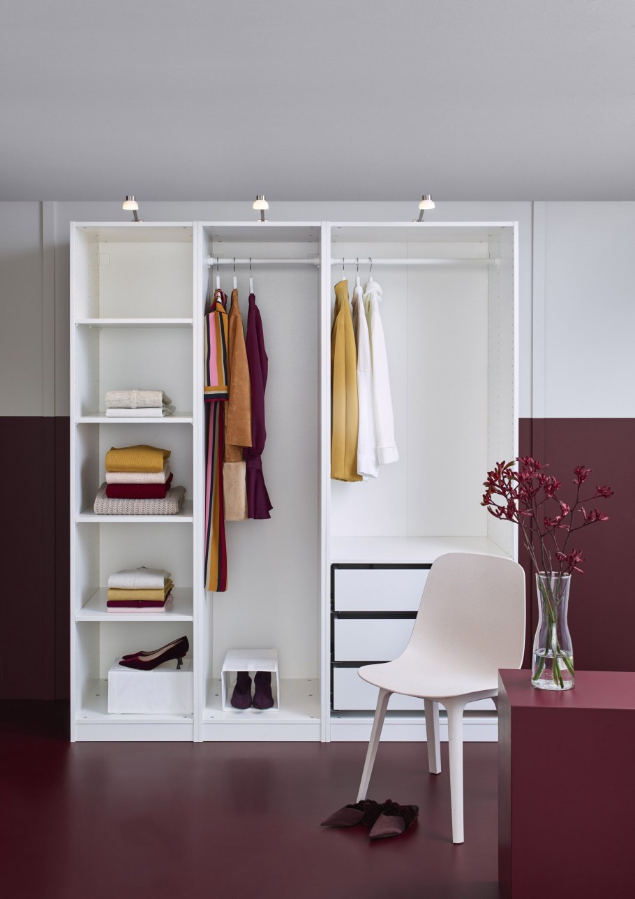 Шкаф ПАКС ясеневый шпон