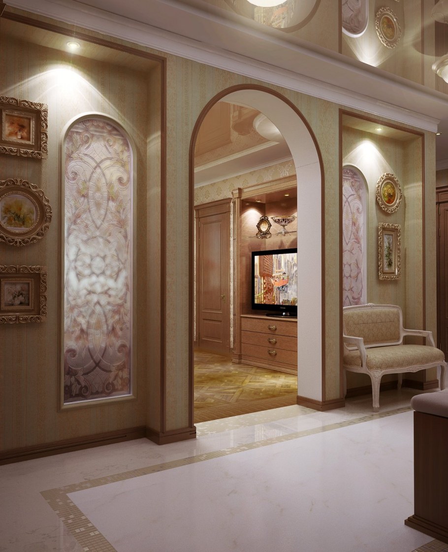 Проем на кухню без двери