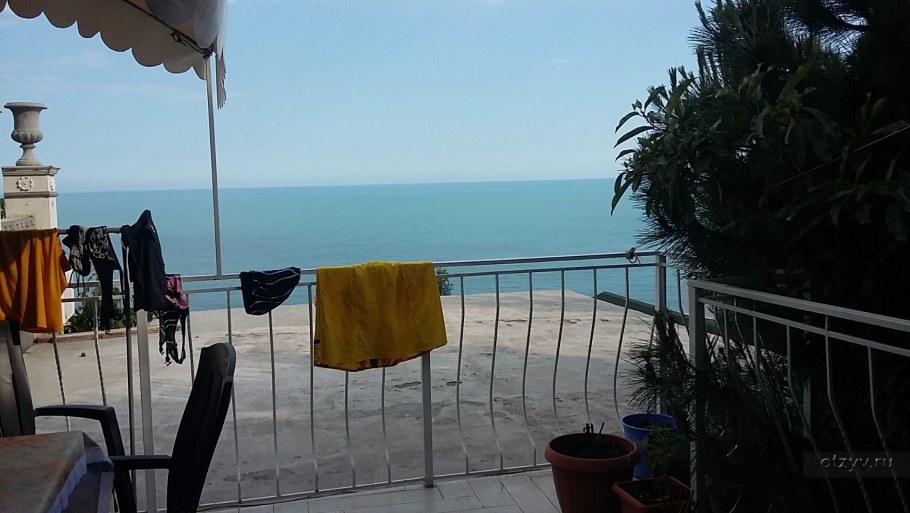 Алушта дома на склоне над Восточной набережной