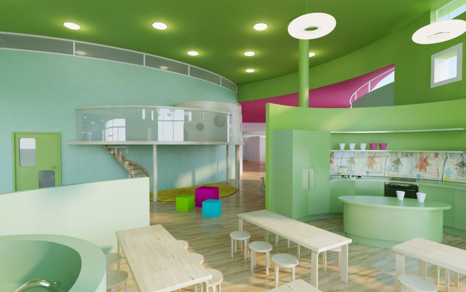 Интерьер детского садика