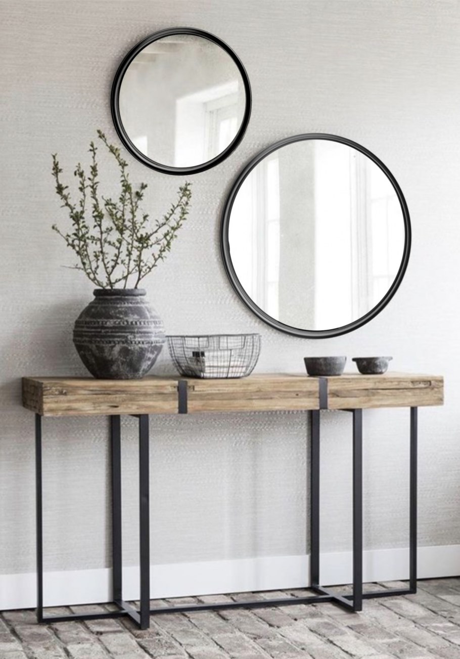 Зеркало в прихожую в стиле лофт