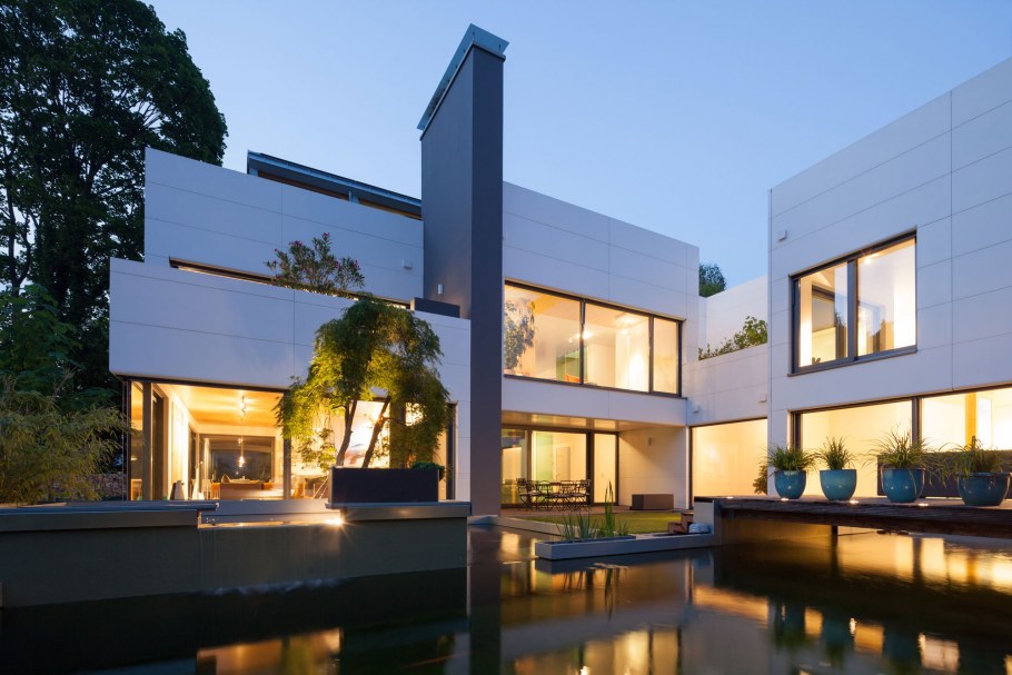 Баухауз архитектура загородный дом