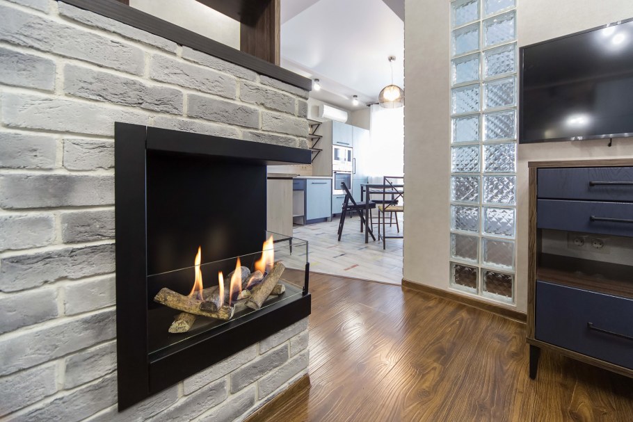 Биокамин Lux Fire угловой 1155 м правый угол