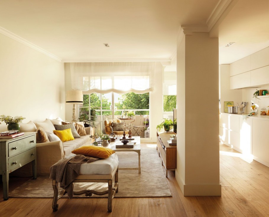 Гостиная в сталинке