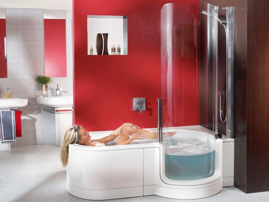 Ванная совмещенная с душевой кабиной