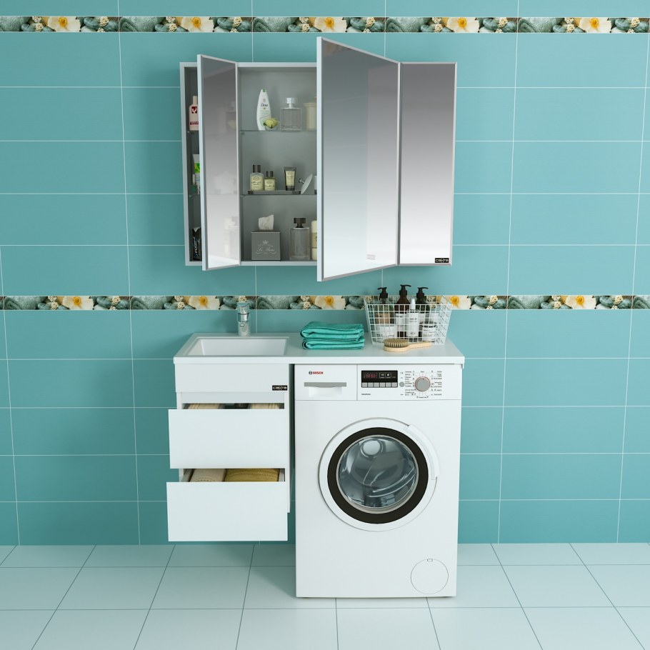 Тумба под раковину Санта Марс 56