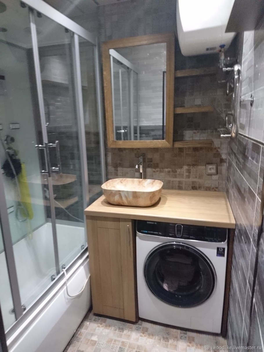 Накладная раковина на стиральную машину