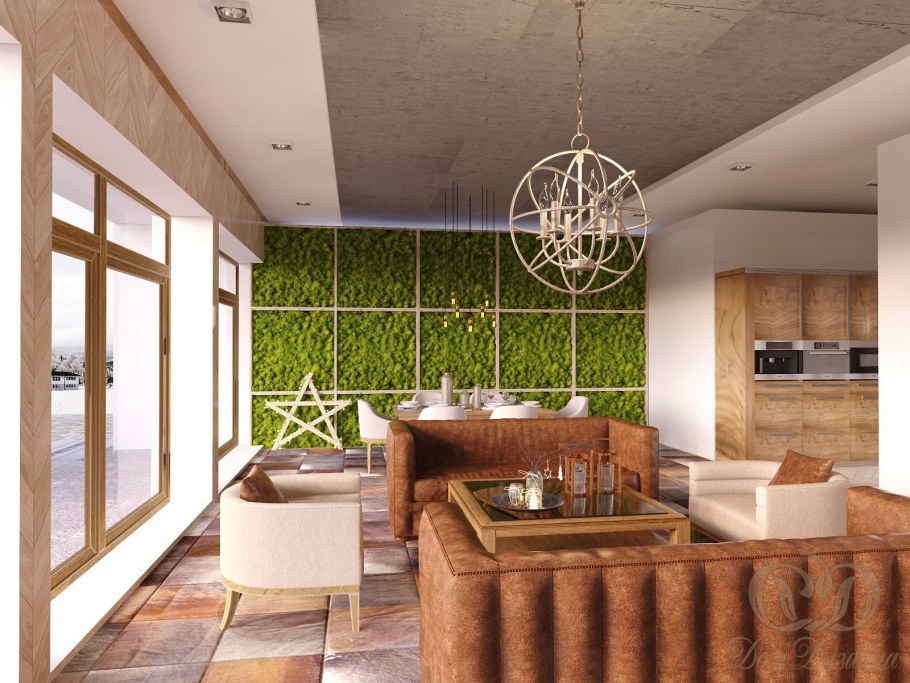 Экостиль в интерьере