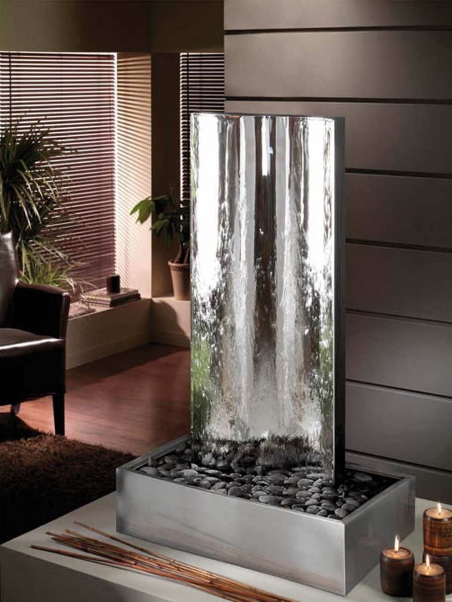 Комнатные фонтаны водопады