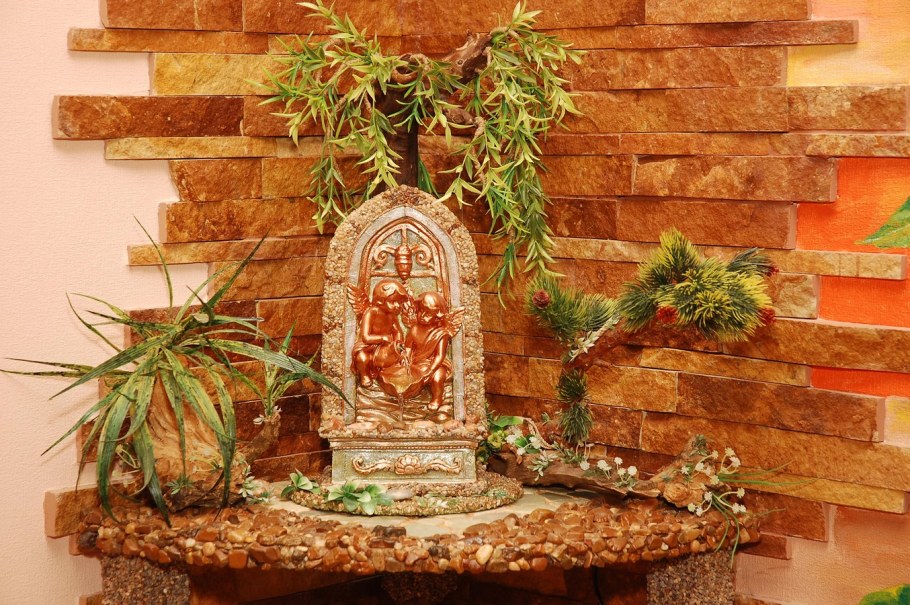 Декор фонтаны для квартиры