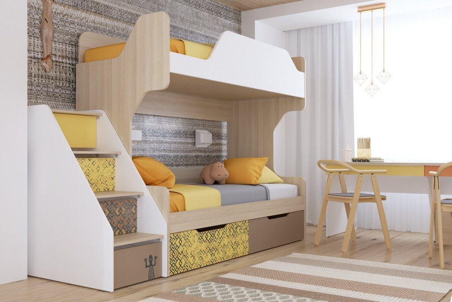 Кровать двухъярусная Involux