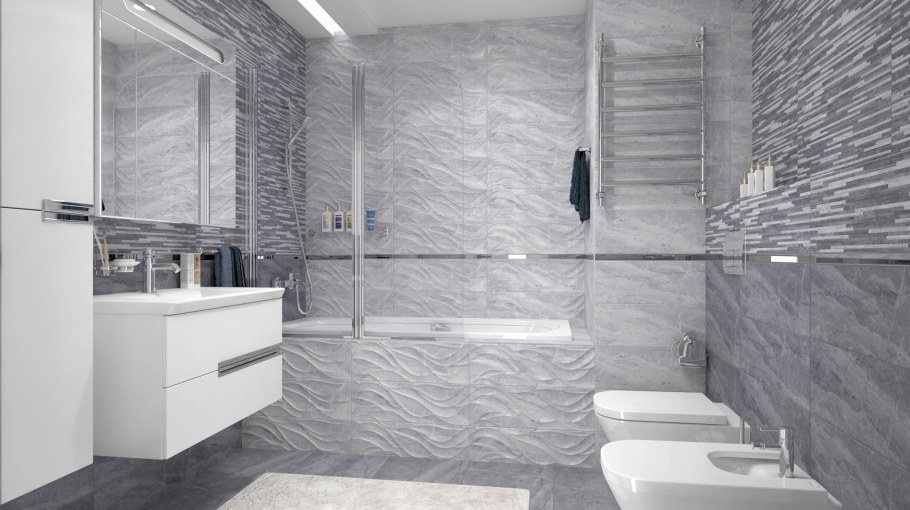 Плитка лапарет серая