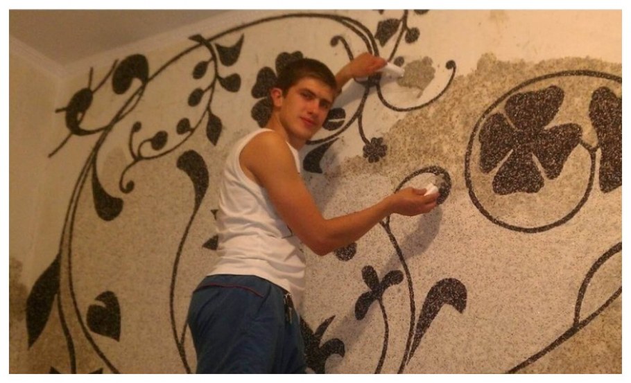 Вместо обоев штукатурка декоративная